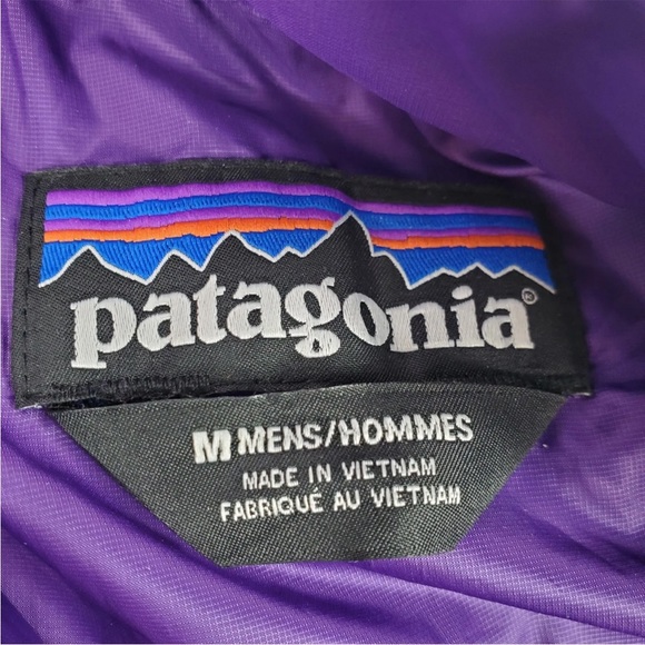 Patagonia mens nano puff jacket medium purple - Picture 8 of 9